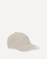Cappello da Baseball con logo - BEIGE | Base Blu