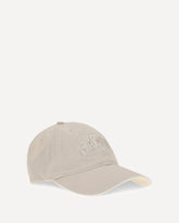 Cappellino in canvas con logo - BEIGE | Base Blu