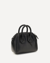 Antigona Bomber mini Handbag - BLACK | Base Blu