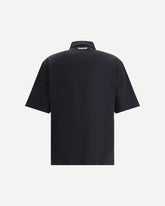 Polo Shirt with logo - BLACK | Base Blu