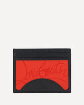 Leather Card Holder - RED | Base Blu