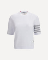 Cotton T-shirt - WHITE | Base Blu