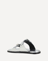 Marlon Sandals - SILVER | Base Blu