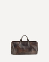 Port Tote Handbag - BROWN | Base Blu
