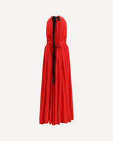 Abito plissettato con cintura - ROSSO | Base Blu