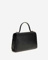 Borsa a Mano Soft Symmetry in pelle - NERO | Base Blu