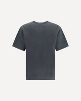 T-shirt in Cotone con stampa frontale - GRIGIO | Base Blu