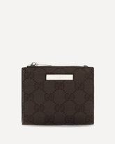 Small Wallet with plaque - BLACK | Base Blu
