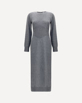 Long knit Dress - GREY | Base Blu