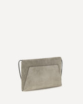 BC Duo suede Clutch Bag - GREY | Base Blu