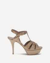 Sandali Tribute in vernice - BEIGE | Base Blu