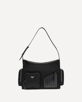 Borsa a Spalla Aren media - NERO | Base Blu