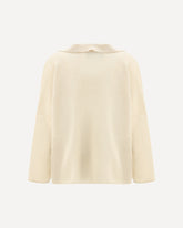 Sweater with polo collar - BEIGE | Base Blu