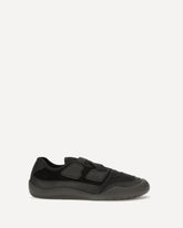 Speedrock leather and mesh Sneakers - BLACK | Base Blu
