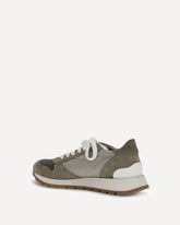 Runner Sneakers - KHAKI  | Base Blu