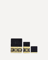 Barocco Towel Set - BLACK | Base Blu