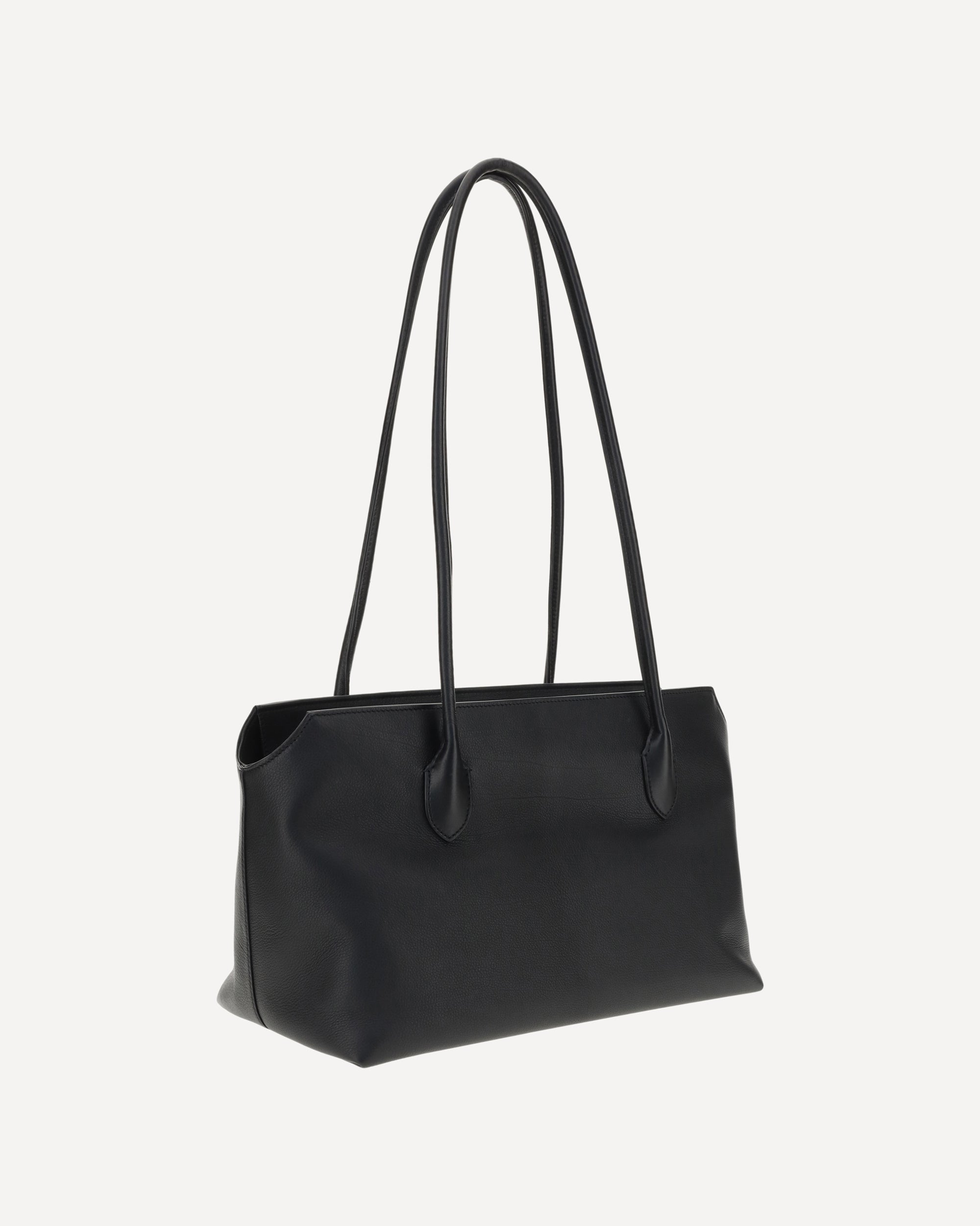 THE ROW Terrasse Shoulder Bag BLACK | Base Blu