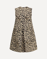 Leopard-print long Dress - MULTICOLOUR | Base Blu