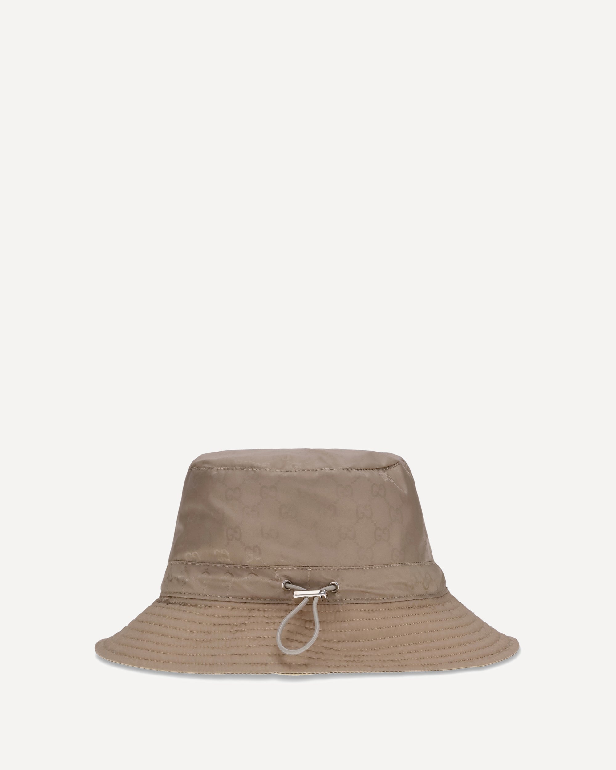 GucciリバーシブルハットL GUCCI Reversible Bucket Hat BEIGE | Base Blu