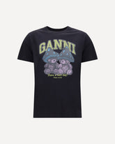Mushroom Teddy cotton T-shirt - GREY | Base Blu