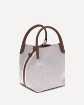 Bale Small Bucket Bag - CREAM | Base Blu