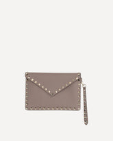 Flat Rockstud Pouch - GREY | Base Blu