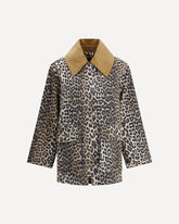 Leopard Jacket - BROWN | Base Blu