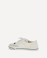 Sneakers DG Sailing in lino - BIANCO | Base Blu