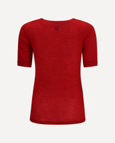 Ribbed knit T-shirt - RED | Base Blu