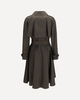 Pembury cotton gabardine Trench Coat - GREEN | Base Blu