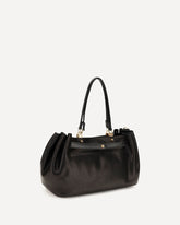 Medium Bel Air Tote Shoulder Bag - BLACK | Base Blu