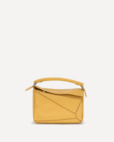 Featherlight Puzzle mini Handbag - YELLOW | Base Blu