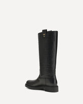 Filo High Boots - BLACK | Base Blu