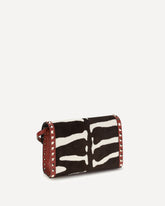 Zebra-print Shoulder Bag - MULTICOLOUR | Base Blu