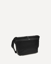Nylon Shoulder Bag - BLACK | Base Blu