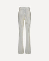 Bias-cut polka-dot Pants - CREAM | Base Blu