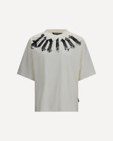 Big Neck Logo T-shirt - WHITE | Base Blu