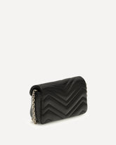 GG Marmont mini shoulder Bag - BLACK | Base Blu
