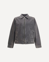 Giacca denim Harrington  - GRIGIO | Base Blu