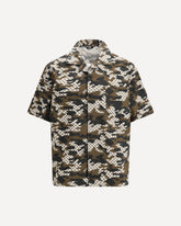 Checked Camo Shirt - MULTICOLOUR | Base Blu
