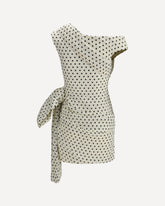 Polka dot satin mini Dress - MULTICOLOUR | Base Blu