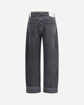 Jeans ampio Cuffed Taper  - NERO | Base Blu