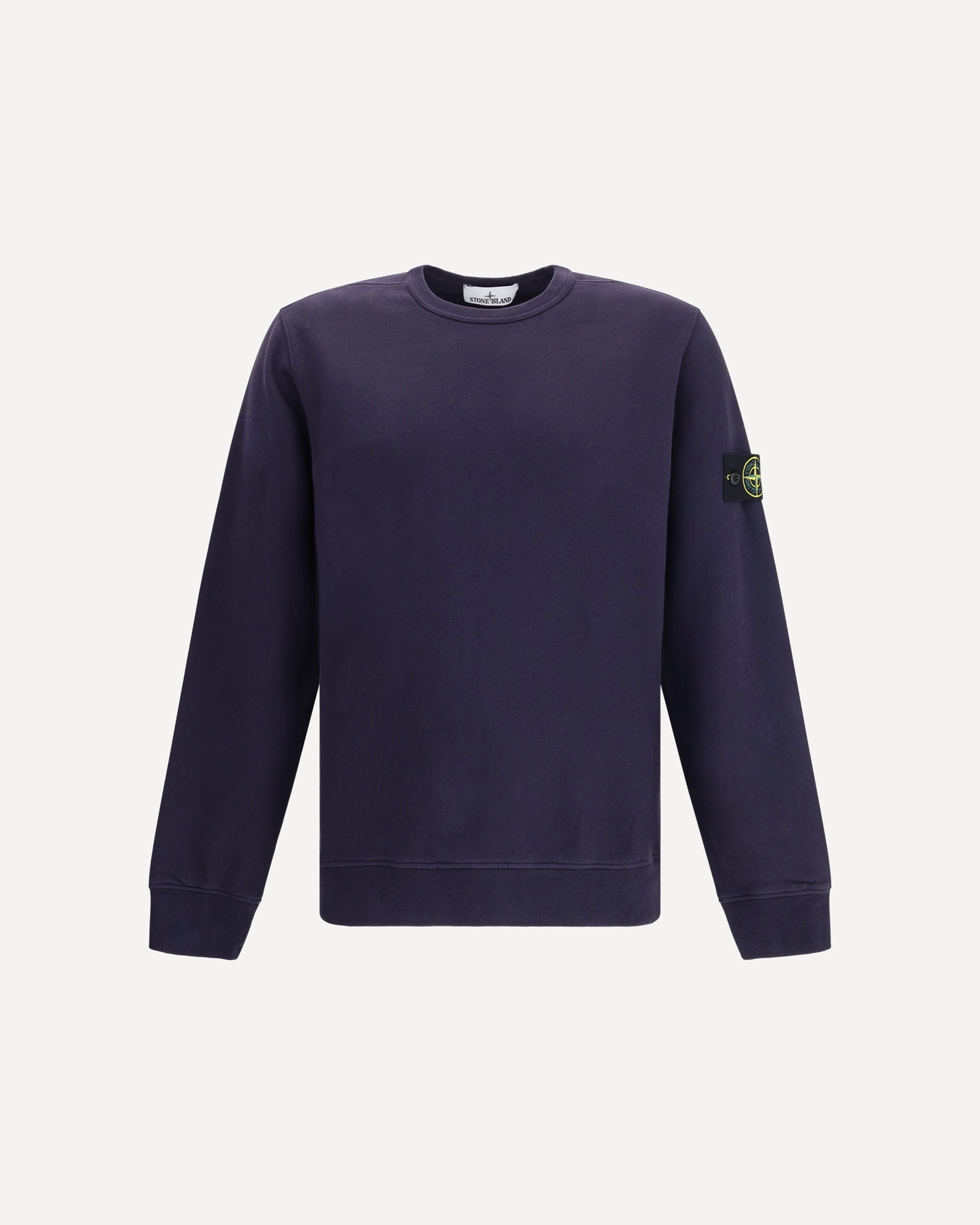 トップス Stone  sweatshirt L black 21aw Stone Island Logo Men's Sweatshirt Men's Sweatshirt Blue