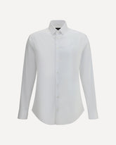 Cotton Shirt - WHITE | Base Blu