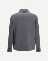 Wool and cashmere Jacket - GREY | Base Blu