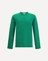 Maglione girocollo in Lana - VERDE | Base Blu