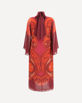 Abito Magnifico midi - ROSSO | Base Blu