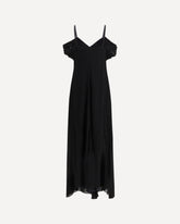 Long short-sleeved Dress - BLACK | Base Blu