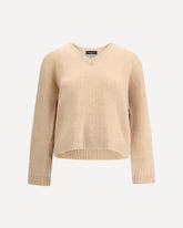 Cashmere Sweater - BEIGE | Base Blu