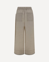 Pants with embellishments - BEIGE | Base Blu
